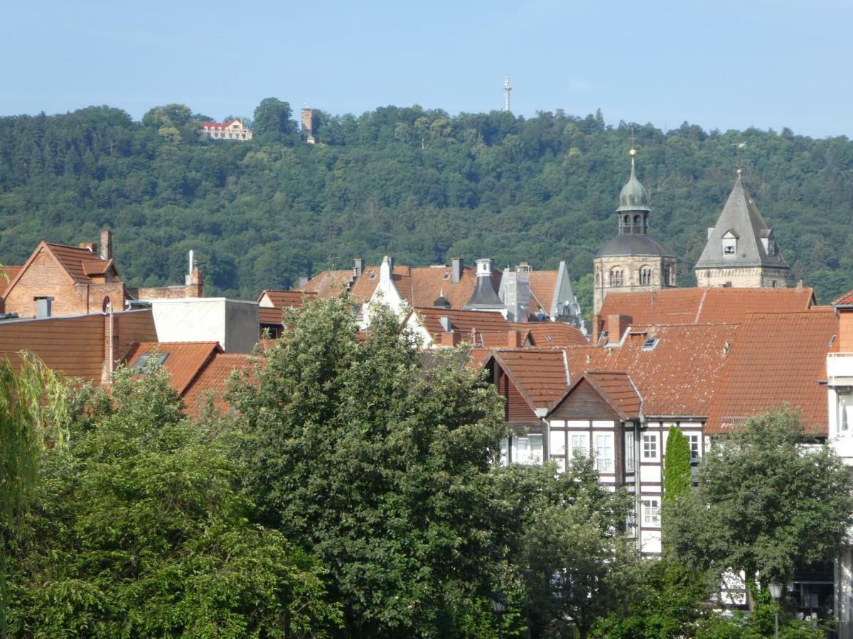 Ferienwohnung Janus Altstadt-Hameln Haus 2 Inklusive Parkplatz - Mit Und Ohne Terrasse Oder Loggia Hamelín Exterior foto